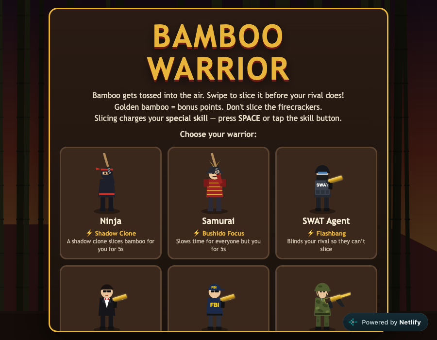 Bamboo Warrior